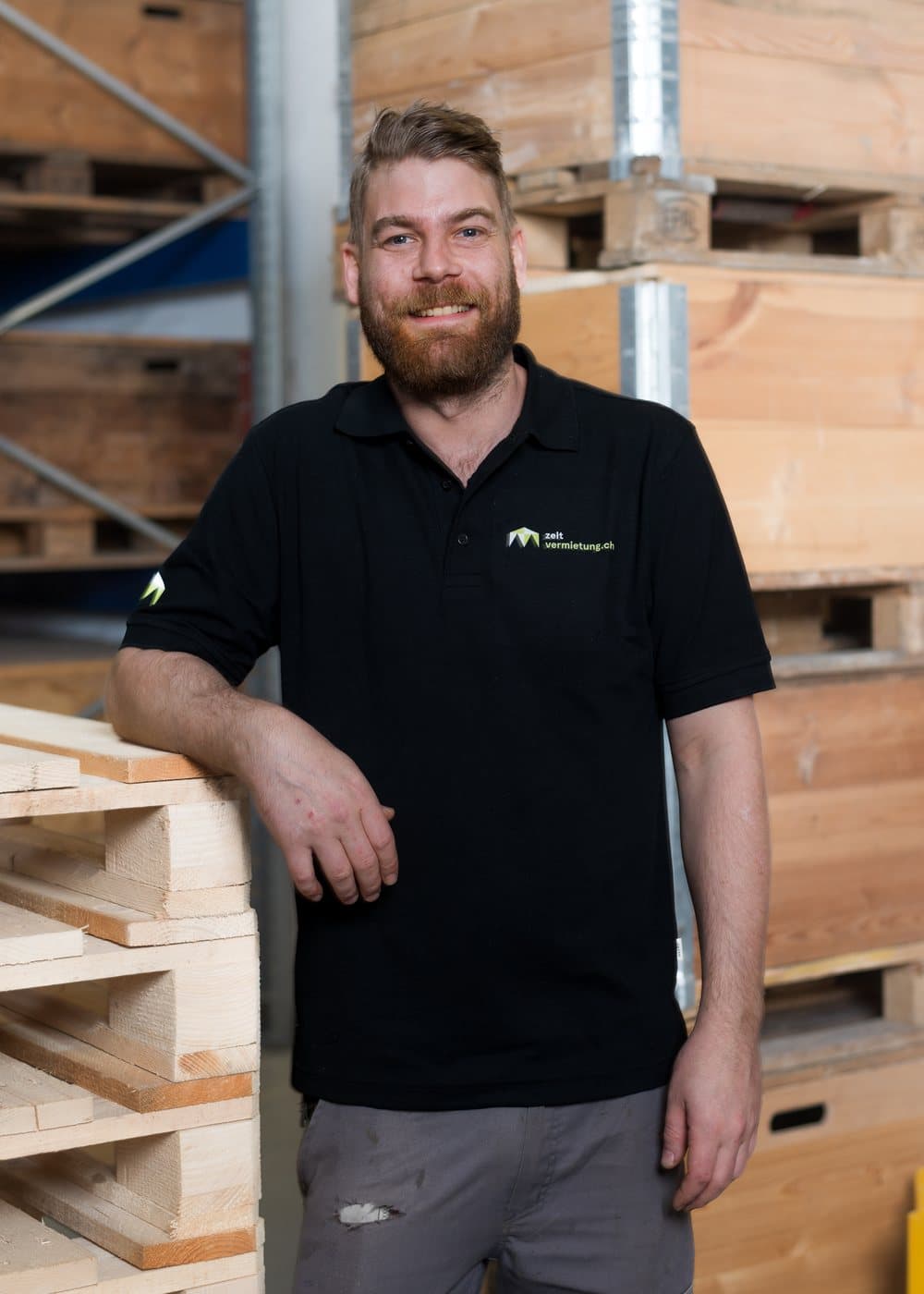 Kevin Steimer vom Team der zeltvermietung.ch AG