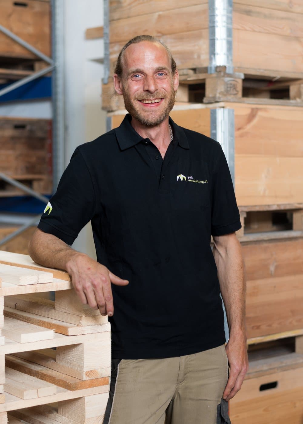 Rolf Wydler vom Team der zeltvermietung.ch AG